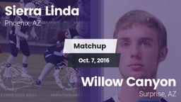 Matchup: Sierra Linda vs. Willow Canyon  2016