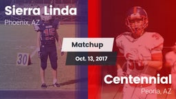 Matchup: Sierra Linda vs. Centennial  2017