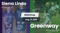 Matchup: Sierra Linda vs. Greenway  2018