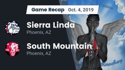 Recap: Sierra Linda  vs. South Mountain  2019