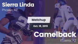 Matchup: Sierra Linda vs. Camelback  2019