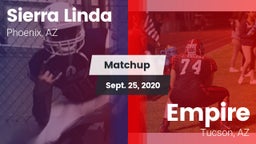 Matchup: Sierra Linda vs. Empire  2020