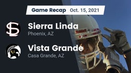 Recap: Sierra Linda  vs. Vista Grande  2021
