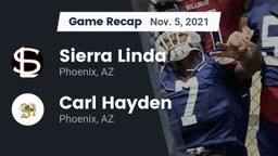 Recap: Sierra Linda  vs. Carl Hayden  2021
