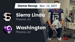 Recap: Sierra Linda  vs. Washington  2021