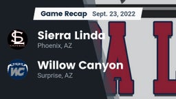 Recap: Sierra Linda  vs. Willow Canyon  2022