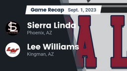 Recap: Sierra Linda  vs. Lee Williams  2023