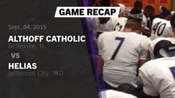 Recap: Althoff Catholic  vs. Helias  2015