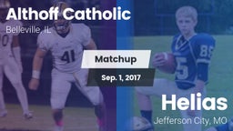 Matchup: Althoff Catholic vs. Helias  2017