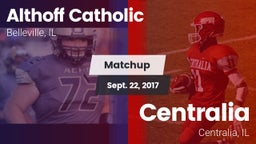 Matchup: Althoff Catholic vs. Centralia  2017