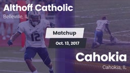 Matchup: Althoff Catholic vs. Cahokia  2017