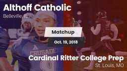 Matchup: Althoff Catholic vs. Cardinal Ritter College Prep 2018