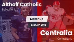 Matchup: Althoff Catholic vs. Centralia  2019