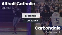 Matchup: Althoff Catholic vs. Carbondale  2019