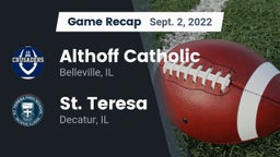 Recap: Althoff Catholic  vs. St. Teresa  2022