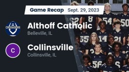 Recap: Althoff Catholic  vs. Collinsville  2023