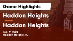Haddon Heights  vs Haddon Heights  Game Highlights - Feb. 9, 2020