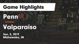 Penn  vs Valparaiso  Game Highlights - Jan. 5, 2019