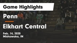 Penn  vs Elkhart Central  Game Highlights - Feb. 14, 2020