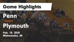 Penn  vs Plymouth  Game Highlights - Feb. 18, 2020