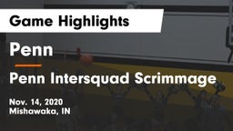 Penn  vs Penn Intersquad Scrimmage Game Highlights - Nov. 14, 2020