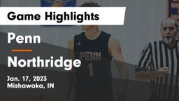 Penn  vs Northridge  Game Highlights - Jan. 17, 2023