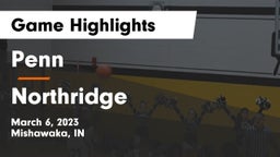 Penn  vs Northridge Game Highlights - March 6, 2023