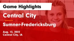 Central City  vs Sumner-Fredericksburg  Game Highlights - Aug. 13, 2022