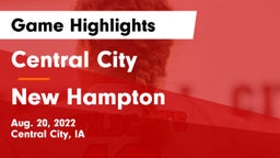 Central City  vs New Hampton  Game Highlights - Aug. 20, 2022