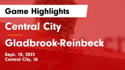 Central City  vs Gladbrook-Reinbeck  Game Highlights - Sept. 10, 2022