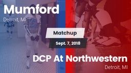 Matchup: Mumford vs. DCP At Northwestern  2018