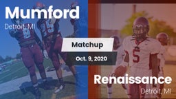 Matchup: Mumford vs. Renaissance  2020