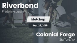 Matchup: Riverbend vs. Colonial Forge  2016