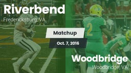 Matchup: Riverbend vs. Woodbridge  2016