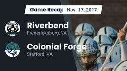 Recap: Riverbend  vs. Colonial Forge  2017