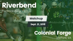 Matchup: Riverbend vs. Colonial Forge  2018