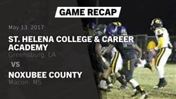 Recap: St. Helena College & Career Academy vs. Noxubee County  2017