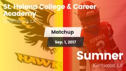 Matchup: St. Helena vs. Sumner  2017