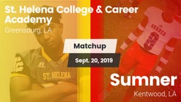 Matchup: St. Helena vs. Sumner  2019