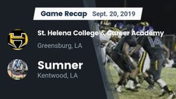 Recap: St. Helena College & Career Academy vs. Sumner  2019