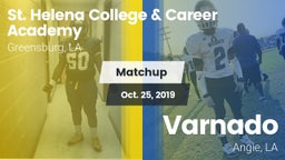 Matchup: St. Helena vs. Varnado  2019