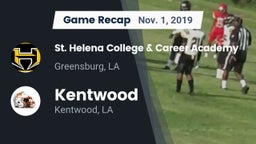 Recap: St. Helena College & Career Academy vs. Kentwood  2019