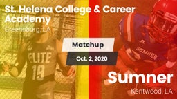 Matchup: St. Helena vs. Sumner  2020