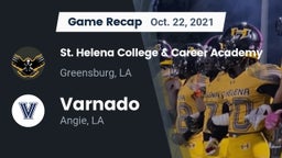 Recap: St. Helena College & Career Academy vs. Varnado  2021
