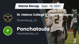 Recap: St. Helena College & Career Academy vs. Ponchatoula  2021