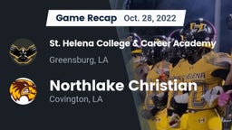 Recap: St. Helena College & Career Academy vs. Northlake Christian  2022