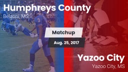 Matchup: Humphreys County vs. Yazoo City  2017