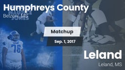 Matchup: Humphreys County vs. Leland  2017