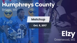 Matchup: Humphreys County vs. Elzy  2017