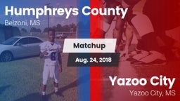 Matchup: Humphreys County vs. Yazoo City  2018